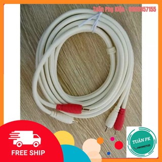 Dây cáp av bông sen video/audio 2 đầu rca dài 0.8m, 1.5m, 3m, 5m, 10m