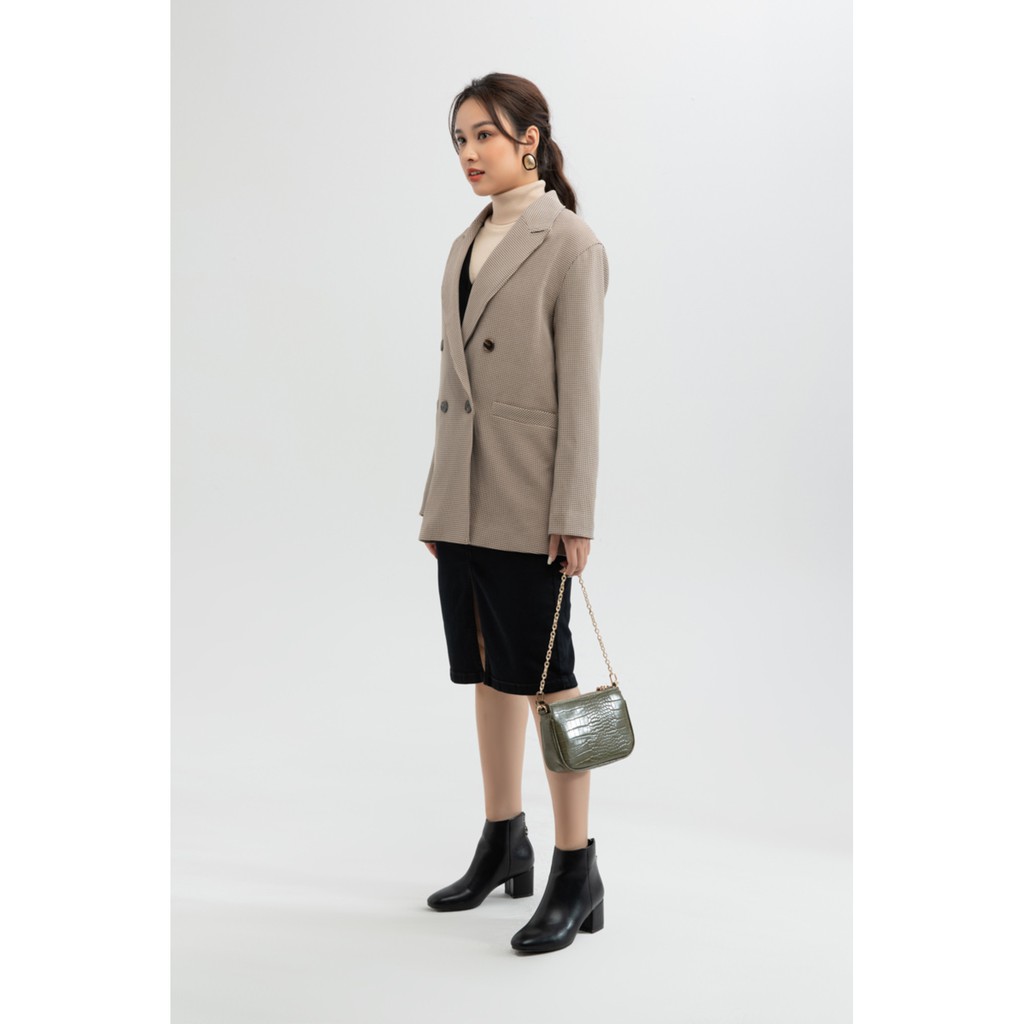 Áo Blazer kẻ caro nữ IVY moda MS 67B8462 | BigBuy360 - bigbuy360.vn