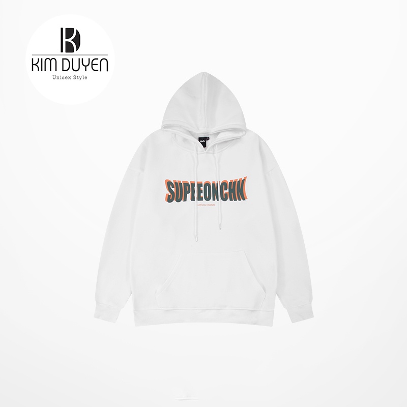 Áo Hoodie Nỉ SUPEEONCHN Áo Hoodie Nỉ Ngoại Dày Dặn Tay Bồng Form Rộng Unisex