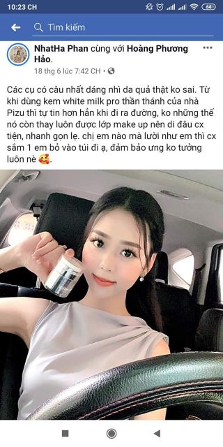 Kem dưỡng da White Milk Pro Pizu