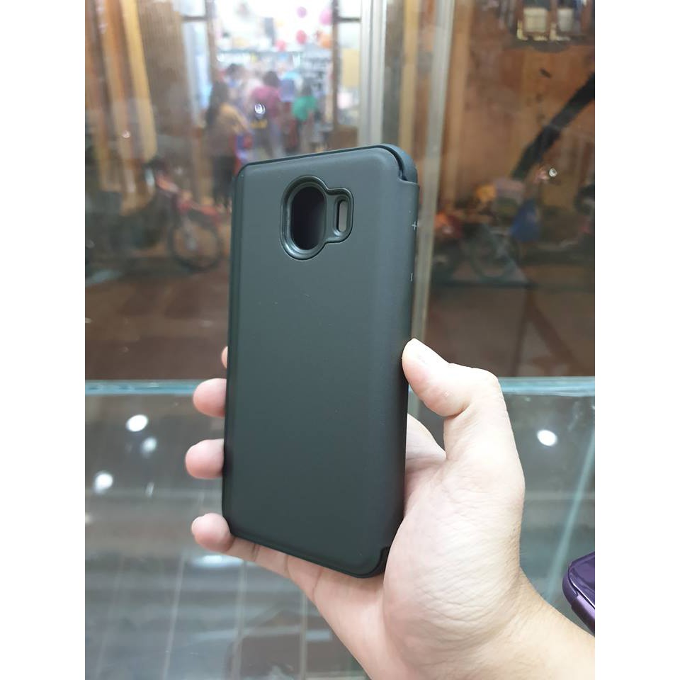 [Mã ELFLASH5 giảm 20K đơn 50K] Samsung J6 2018| Bao Da Tráng Gương Clear View Samsung J6 2018 - PK68 | BigBuy360 - bigbuy360.vn