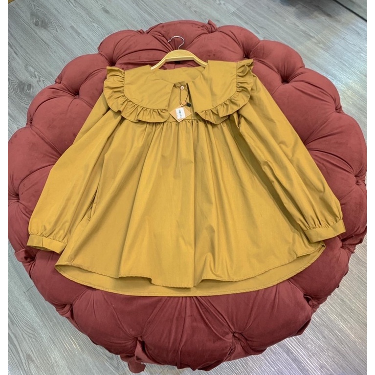 Áo tay dài cổ petter pan