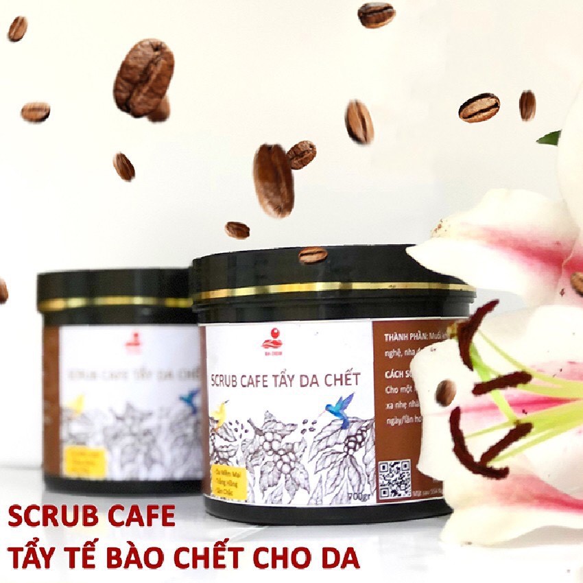 Tẩy Da Chết Body Toàn Thân Muối Tắm Cà Phê 700gr | Muối Cafe Body Scrub HandMade