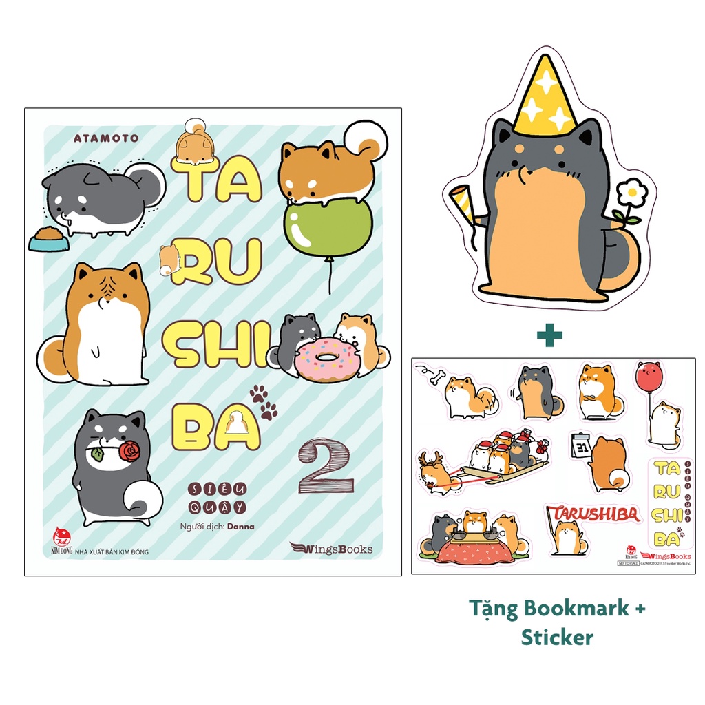 Sách Taru Shiba Siêu Quậy - Tập 2