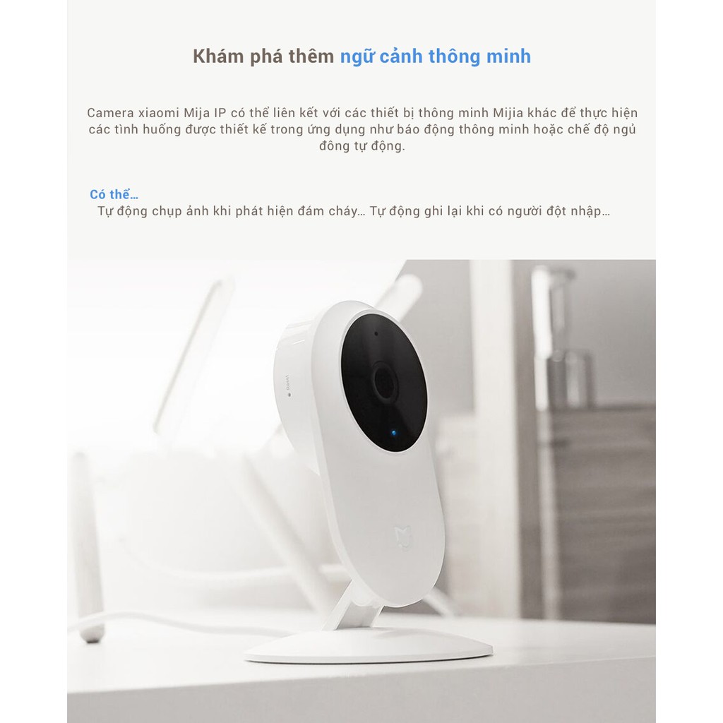 Camera Giám Sát Xiaomi Mijia FULL HD 1080p (2018) | WebRaoVat - webraovat.net.vn