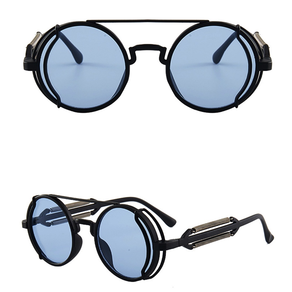 Kính Mát Gọng Tròn Phong Cách Retro Thời Trang Mới Cho Nam Nữ