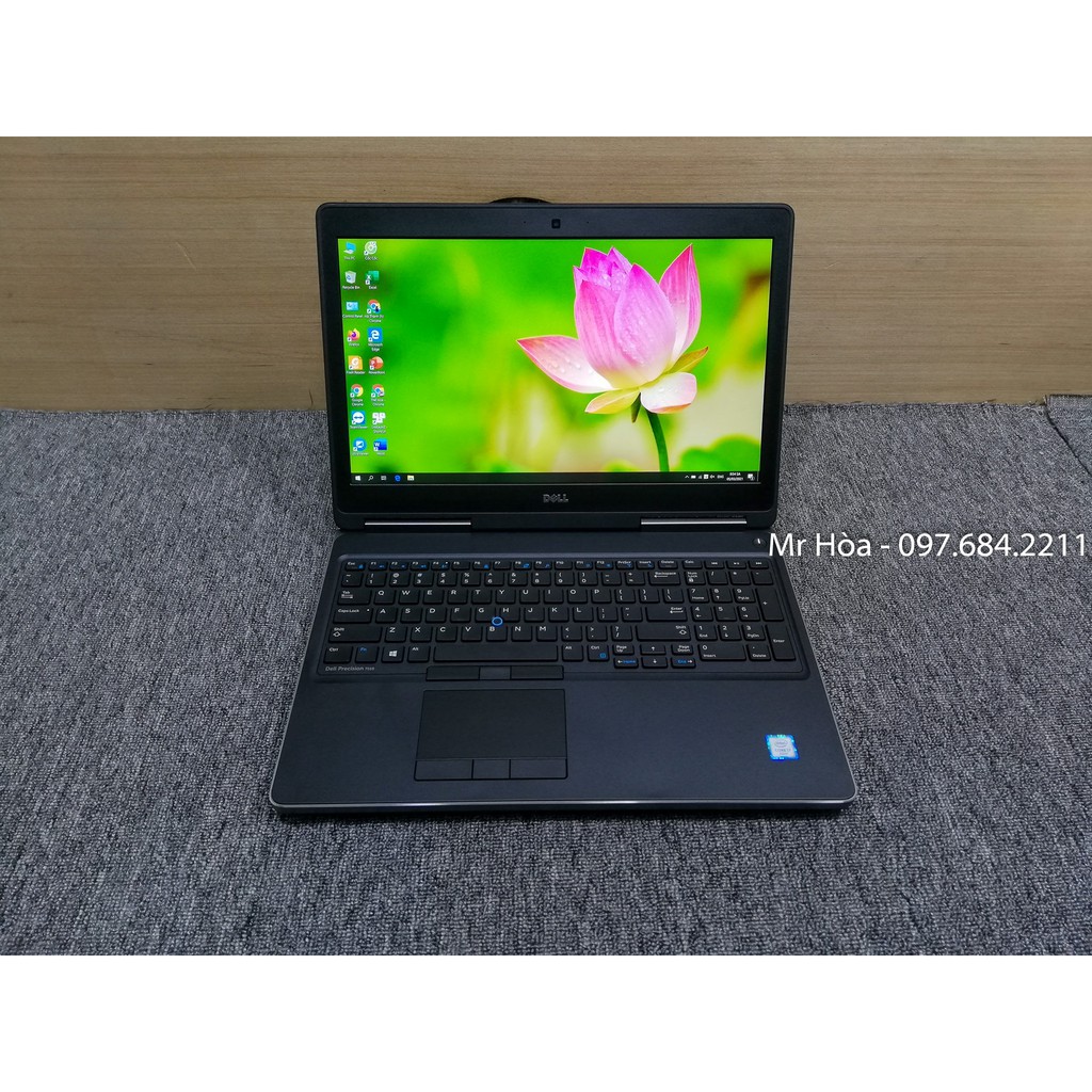 {LAPTOP DÙNG ĐỒ HOẠ, RENDER, LẬP TRÌNH} - DELL PRECISION 7510 - CORE I7 6820HQ, RAM 16, SSD 256, M2000M, Màn 15.6 FullHD