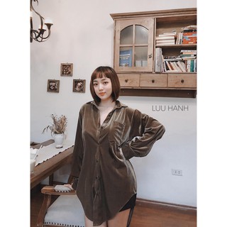 Sơ mi nhung