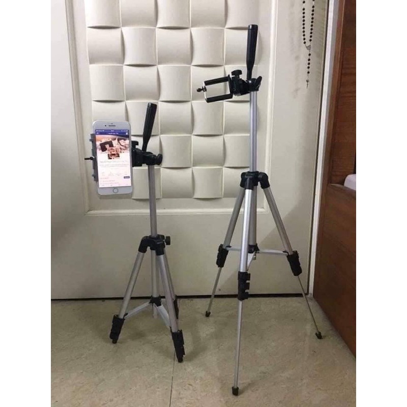 CÂY CHỤP HÌNH QUAY PHIM LIVE TREAM TRIPOD 3 CHÂN THÔNG MINH