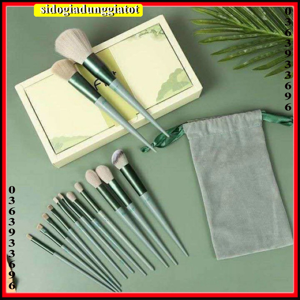 Cọ trang điểm chuyên nghiệp - Cọ makeup Fix 13 món full box - SĐGDGT