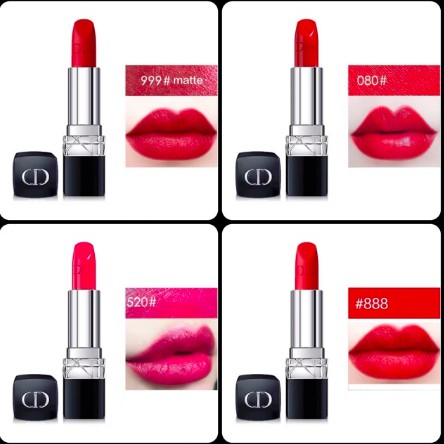 Son Dior Rouge - Dior 999 matte Phuongchip