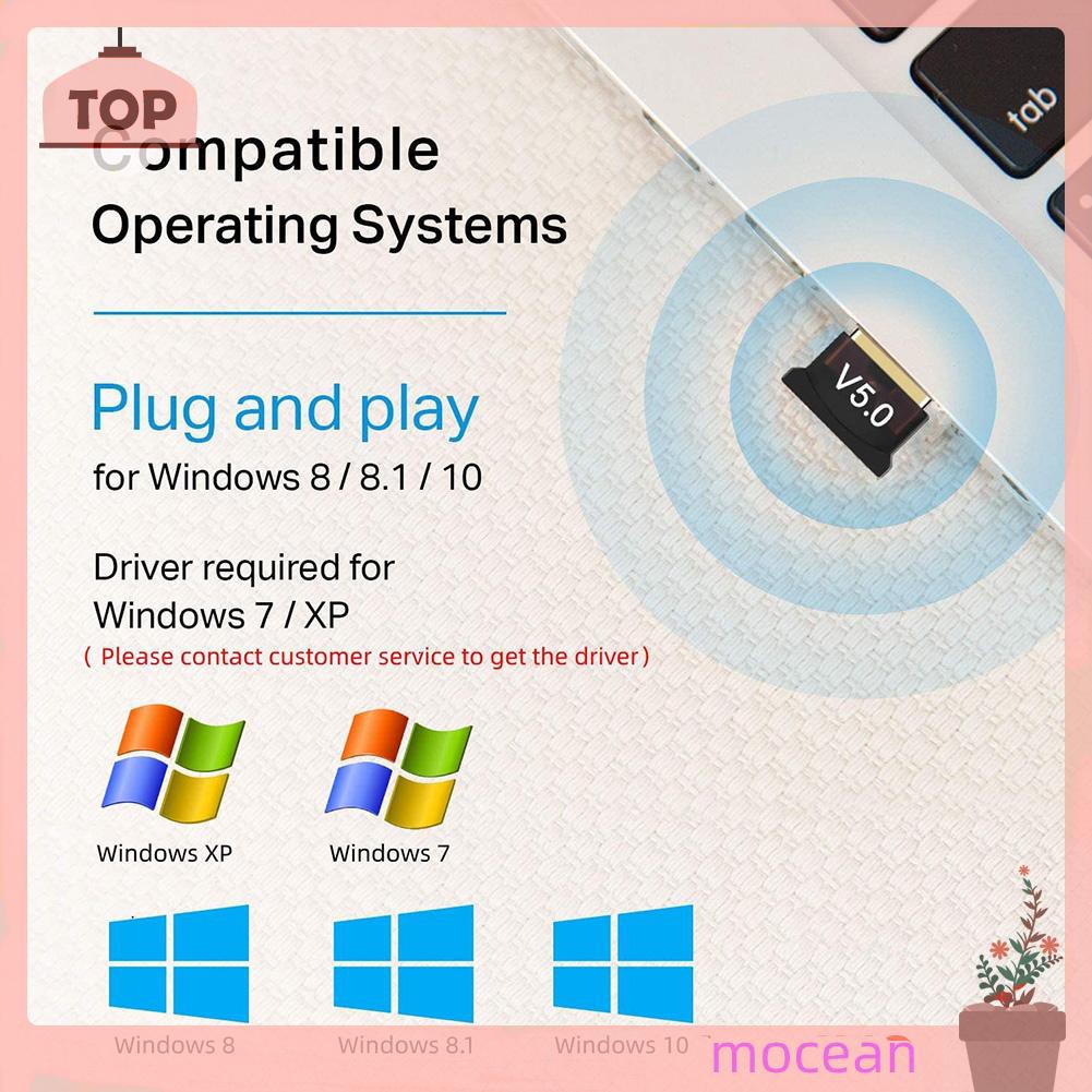 Bộ Chuyển Đổi Âm Thanh Mocean Usb Bluetooth 5.0 Cho Máy Tính | BigBuy360 - bigbuy360.vn