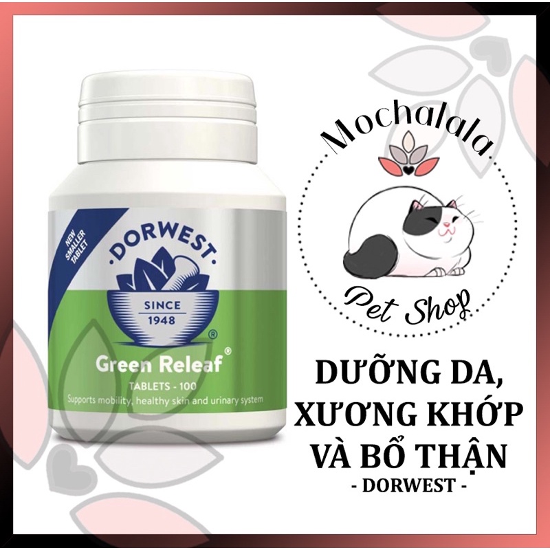 DORWEST Bổ sung chất xơ: Bổ thận, xương khớp, dưỡng da cho thú cưng (Lọ chiết)