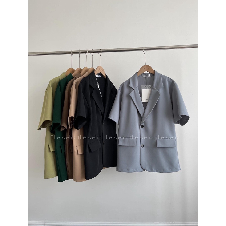 Dây buộc tóc nhiều màu đẹp dùng để mix với Áo vest blazer nữ cộc tay A8313 - CHAKOVET