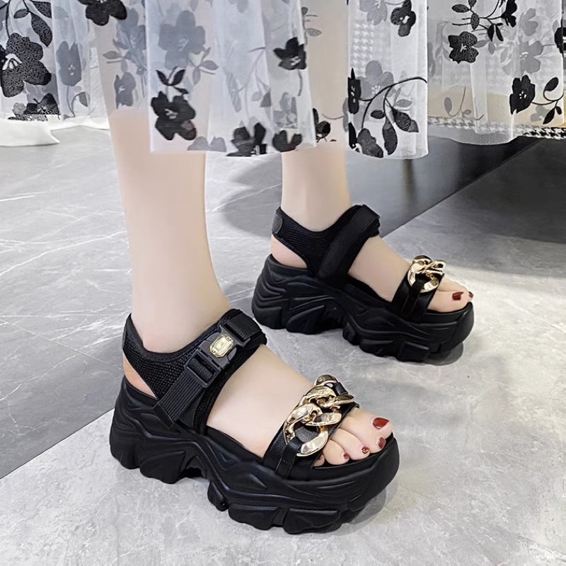 Sandal xích đế bánh mì cao 7,5cm ⚡️ANDUSTORE⚡️