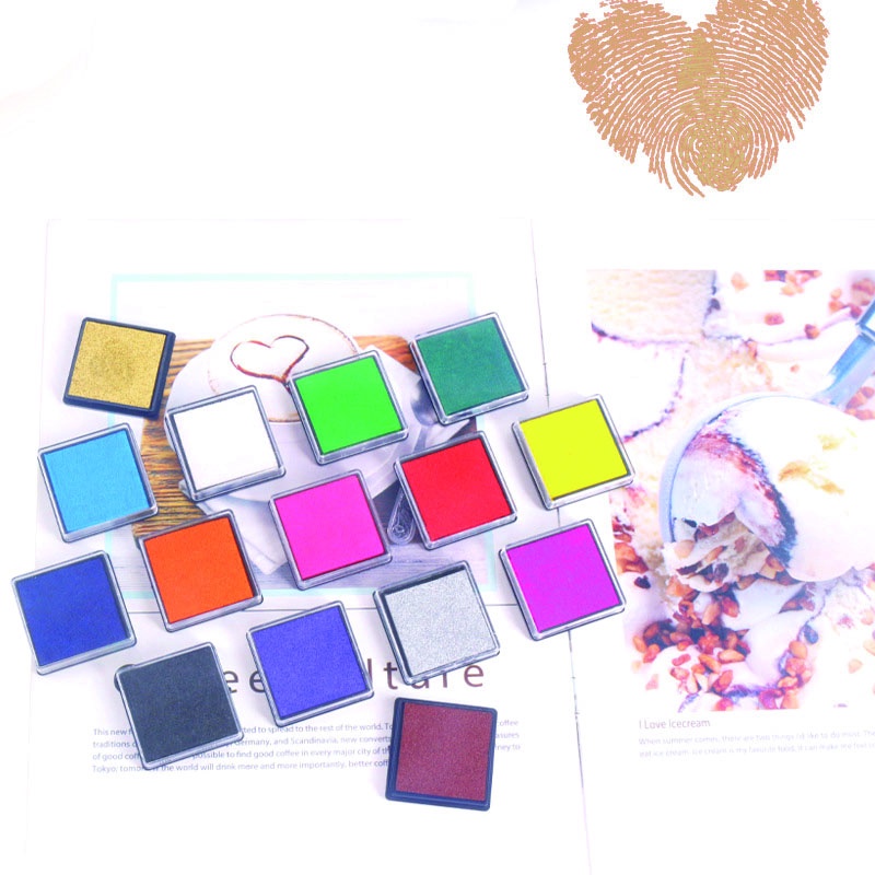 Mực in con dấu vân tay 4cmX4cm