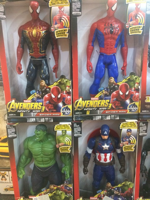 Mô hình siêu anh hùng Avengers - Spiderman 30cm