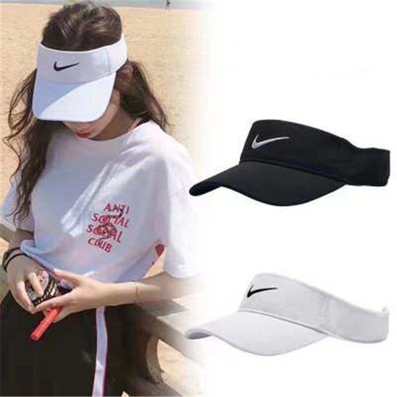 Mũ lưỡi trai Nike thể thao hở chóp nhanh khô thời trang cho nam nữ