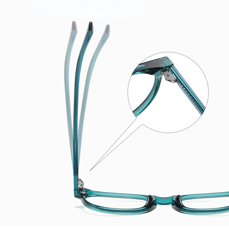 Kính Mát Gọng Oval Chống Ánh Sáng Xanh Thời Trang Unisex TR90