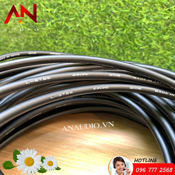 Dây Tín Hiệu AV Canare Japan cặp 2 sợi 4 đầu Nakamichi