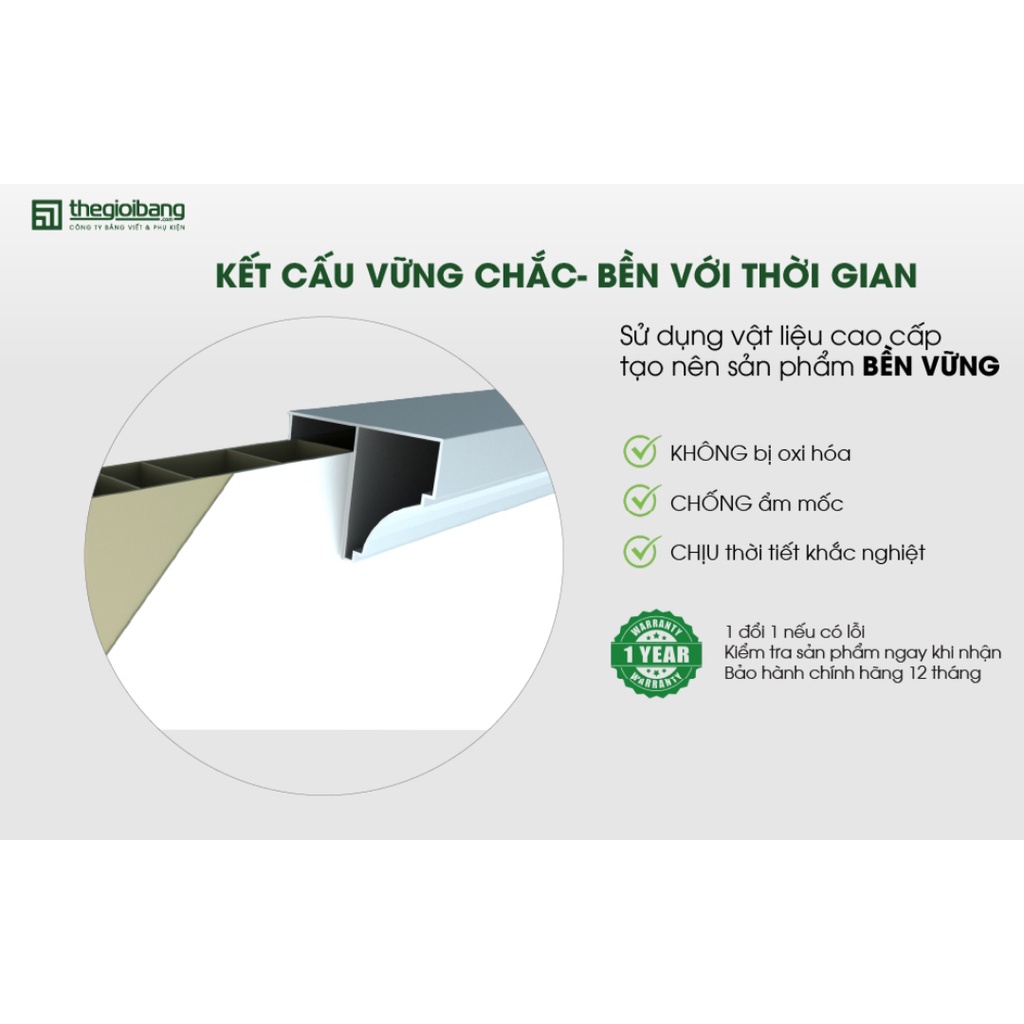 Bảng từ trắng viết bút lông 60 x 80cm Tân Hà, Mặt bảng từ Hàn Quốc chống lóa, có kẻ ô - tặng lau bảng + bút dạ bảng