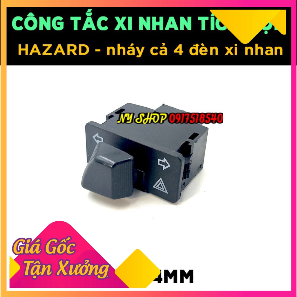 COMBO PHƯỢT THỦ CÔNG TẮC XI NHAN KẾT HỢP HAZARD + CTAC PASSING KÈM CHỚP ĐIỆN TỬ (Ảnh Sp thật)