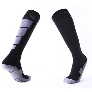 1 pair anti-slip soccer sports socks men sock football knee above long socks ao310