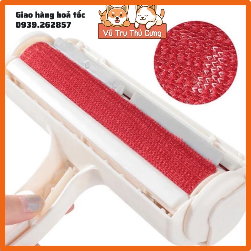 Cây lăn lông tĩnh điện, lăn bụi quần áo, bụi sofa, vệ sinh giường nệm