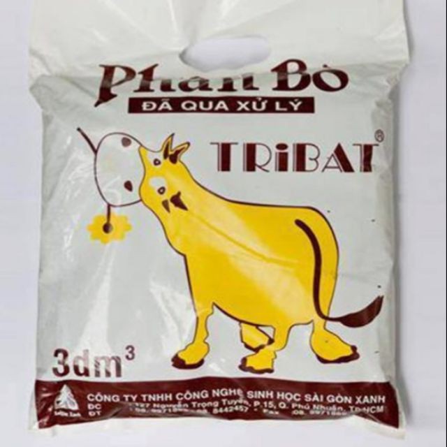 Phân bò tribat 3dm3 túi 1kg