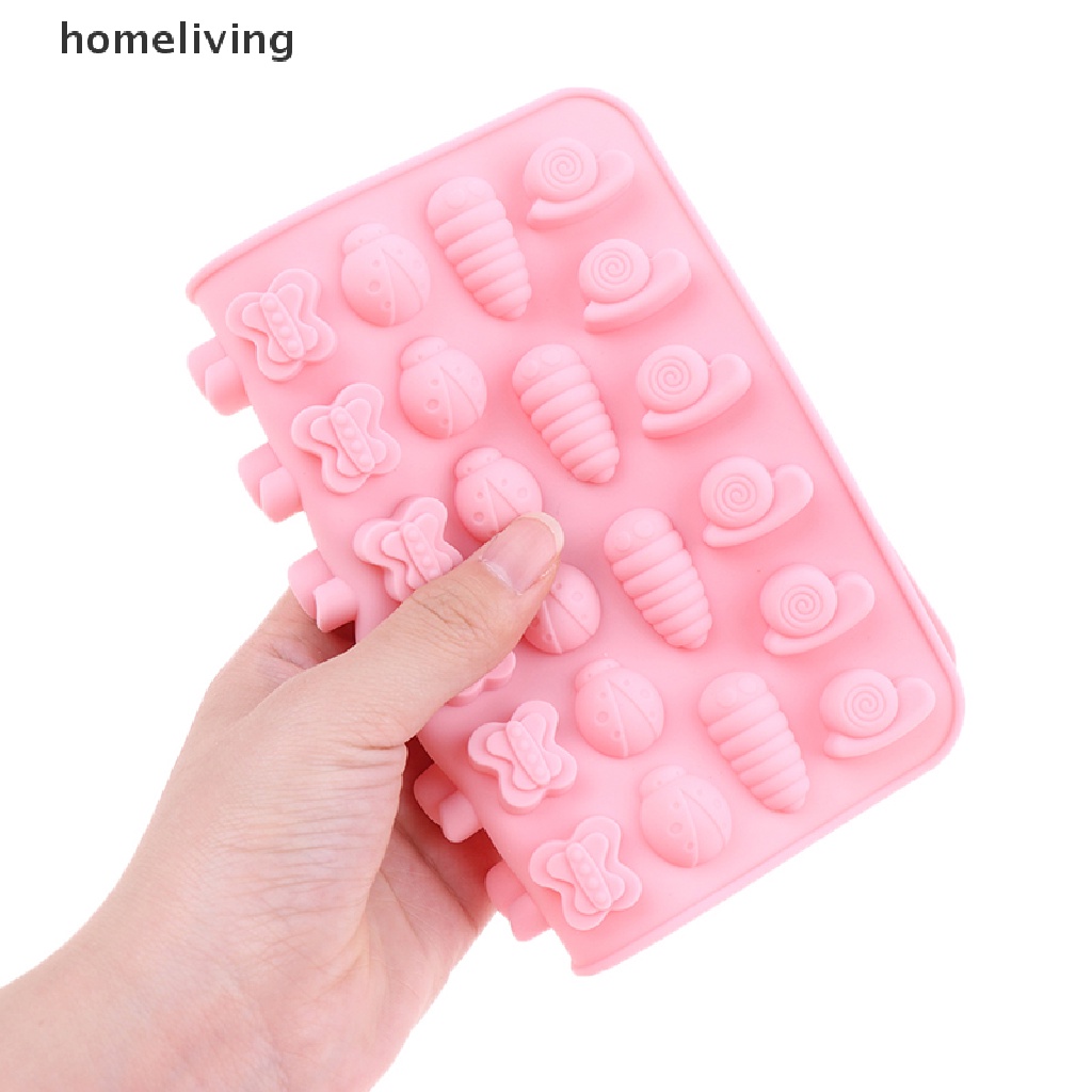 Khuôn Silicone Làm Kẹo / Bánh Hình Động Vật / Trái Cây Mini Dễ Thương