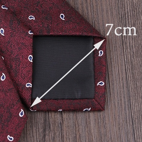 Cravat Nam cỡ trung 7cm cao cấp nhiều mẫu lựa chọn, cà vạt chú rể, Cavat dự tiệc, Calavat công sở CV-7136