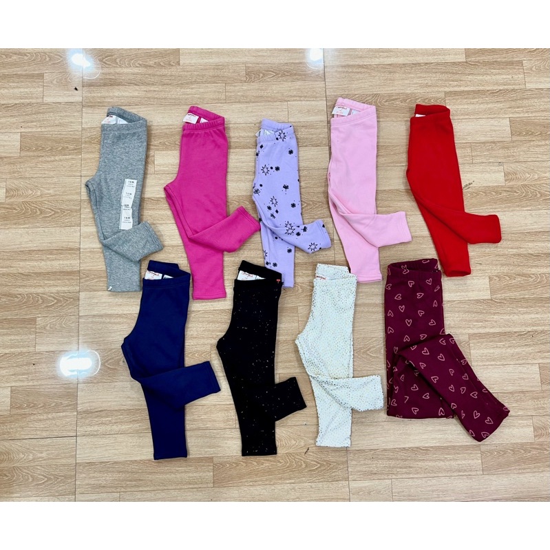 🍃Quần legging lót lông bé🍃