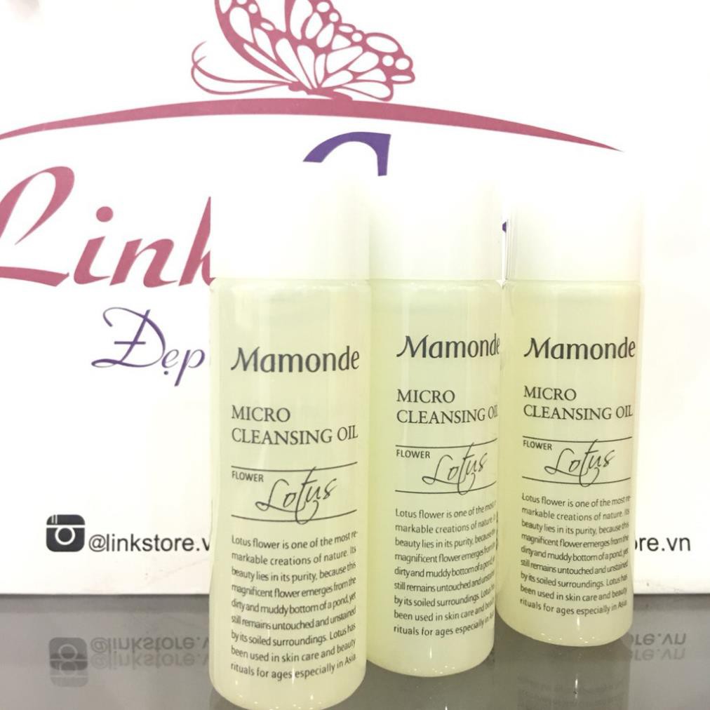 Dầu Tẩy Trang Mamonde Làm Sạch Sâu
