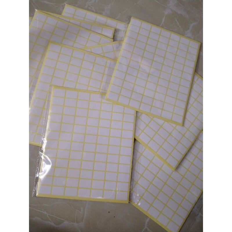 Tem dán giá cao cấp combo 10 vỉ