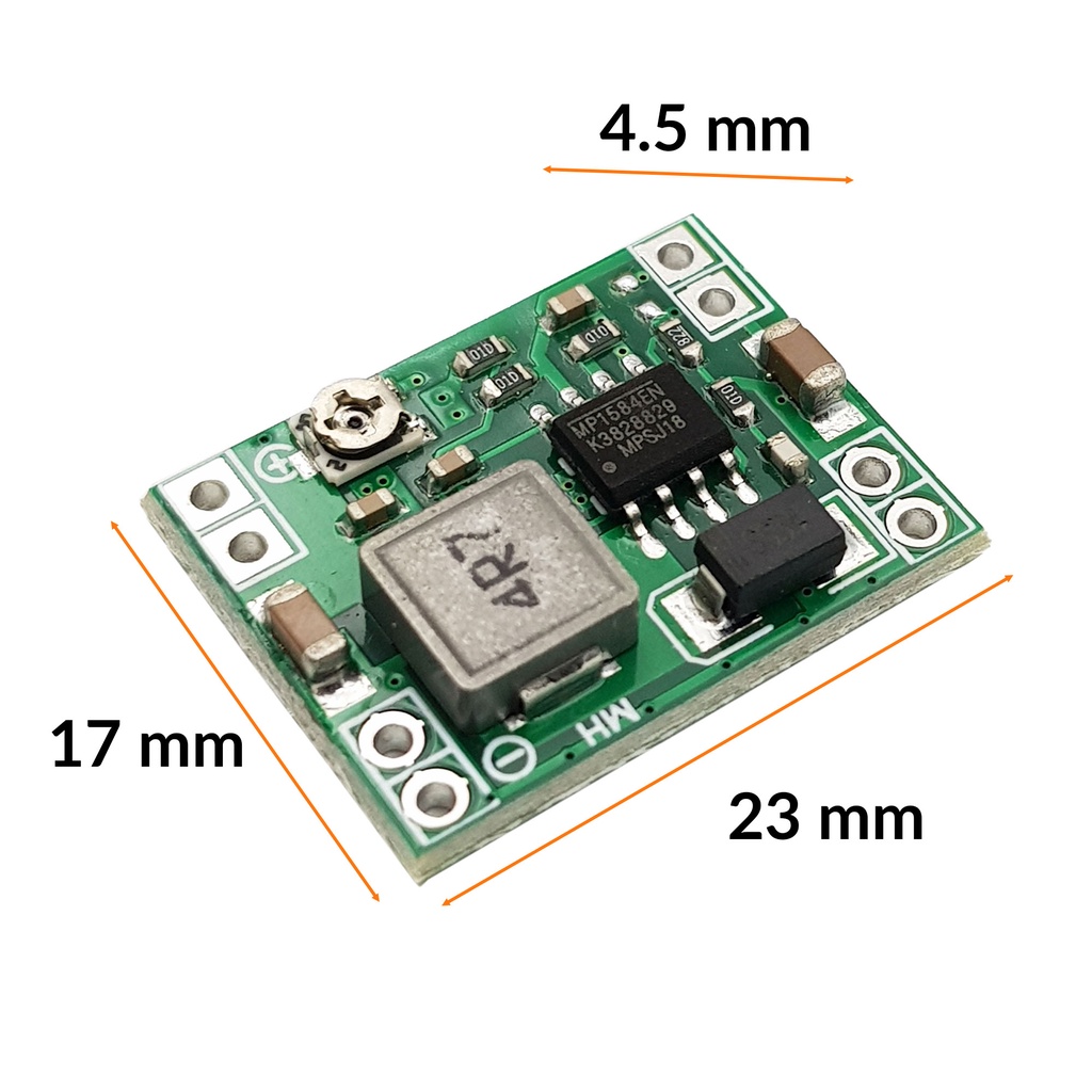 Mạch hạ áp giảm áp Mini-360 3A | DC mini 3A | LM2596 3A | XL4015 (5A) | LM2596 có hiển thị | XL4015 Có Hiển Thị