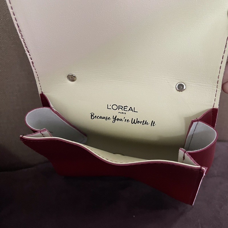 Túi ví đựng đồ trang điểm nhỏ hàng quà tặng Loreal