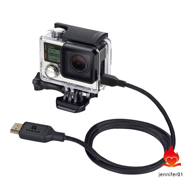 🔥HOT🔥Dây Cáp 19 Pin Hdmi Sang Micro 5 Pin Hdmi Cho Gopro Hero4 / 3 + / 3 Với Dây Dài 1.5m