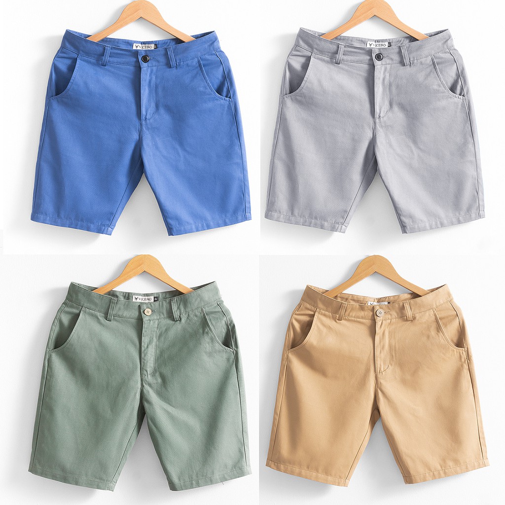 Quần Short KaKi Nam Kiểu Dáng Phong Cách Trẻ Trung Hiện Đại VICERO | BigBuy360 - bigbuy360.vn
