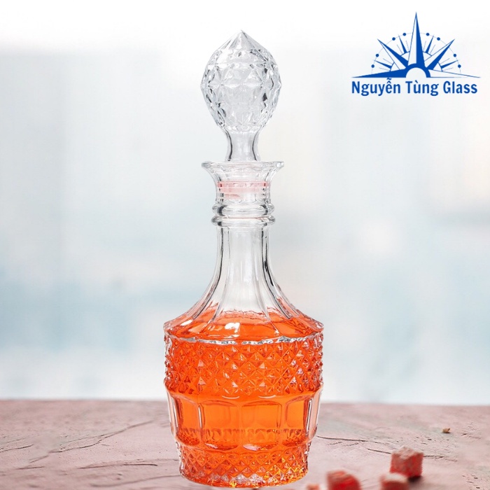 Chai Đựng Rượu Thuỷ Tinh Cao Cấp 800ML