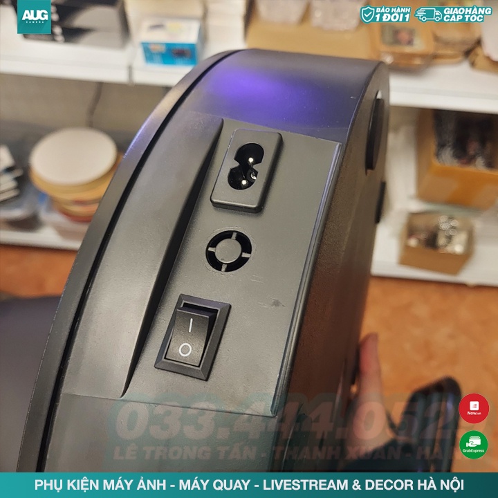 ĐẾ XOAY BÀN XOAY SẢN PHẨM 35CM - CHỊU LỰC 50KG - BÀN QUAY SẢN PHẨM, ĐẾ QUAY SẢN PHẨM - AUG Camera Hà Nội