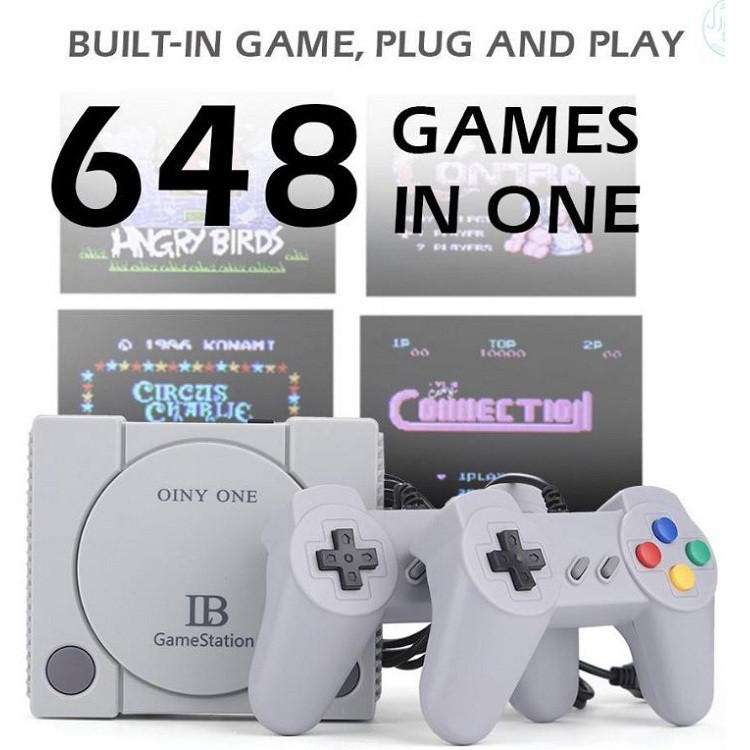 Máy Chơi Game, 648 Trò IB Station Only One Cổng HDMI Chơi Trên Tivi - Phiên Bản Cao Cấp Nhất Thế Hệ 2020