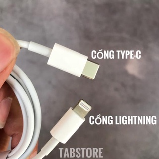 Cáp Type C To Lightning 1m Apple - Chính Hãng