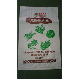 Phân trùn quế Vermiland (25kg) dày lá, mập thân