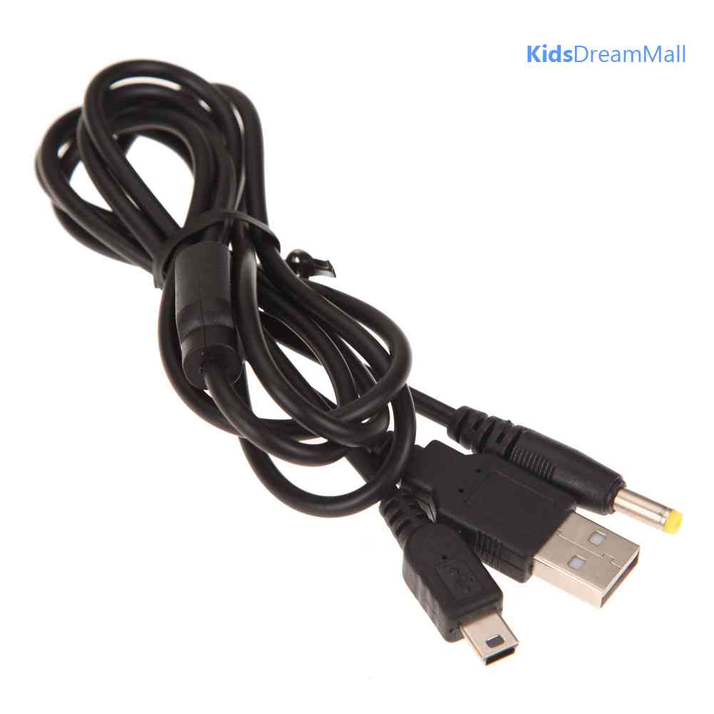 Dây Cáp Sạc Truyền Dữ Liệu USB 2 Trong 1 Dài 1.2m Cho Sony PSP