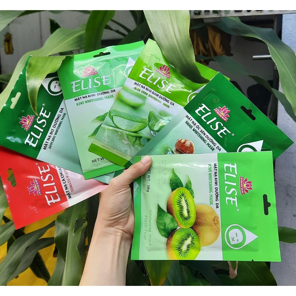 Mặt Nạ Dưỡng Da Elise Trắng Mịn Sáng Da