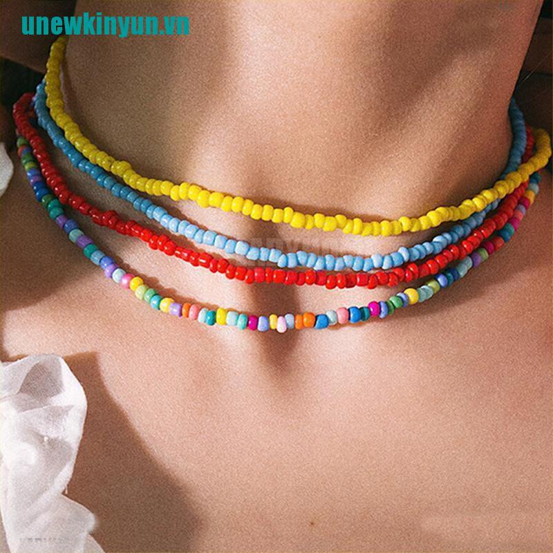 Vòng Cổ Choker Handmade Phong Cách Bohemian Cá Tính Dành Cho Nữ