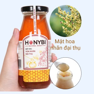 Mật Ong Hoa Nhãn Đại Thụ 200ml từ vườn nhãn đại thụ lâu năm, làm nên hương thơm nồng và vị ngọt khẽ