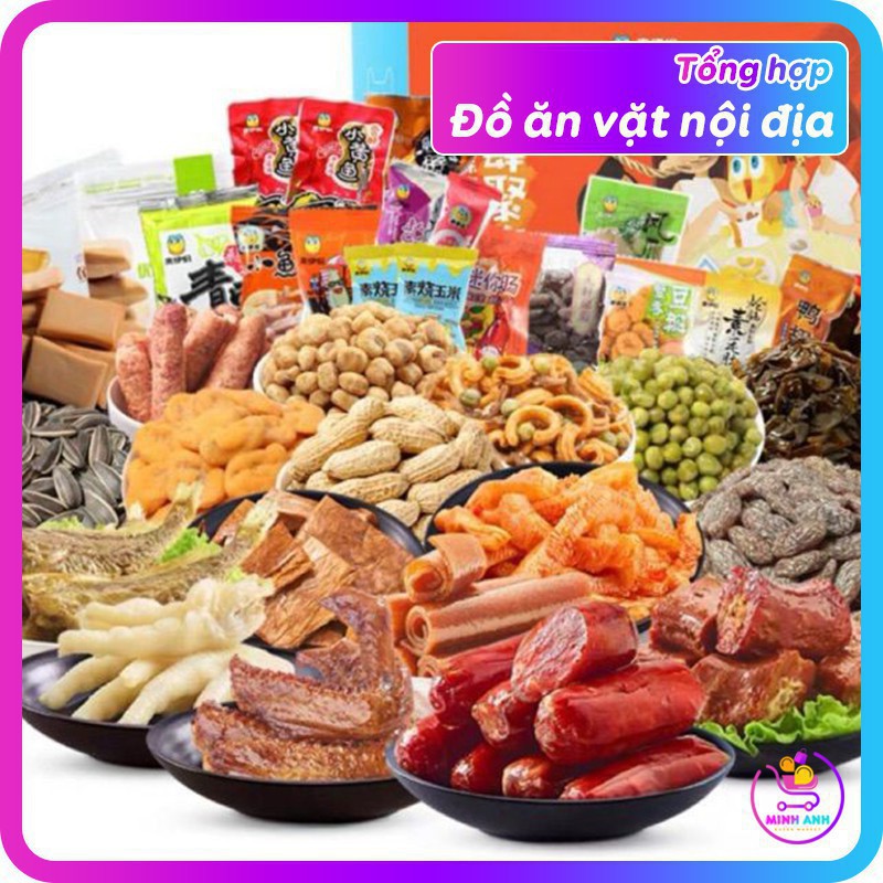 Đồ ăn vặt nội địa tổng hợp các món cay siêu ngon khoatranbz