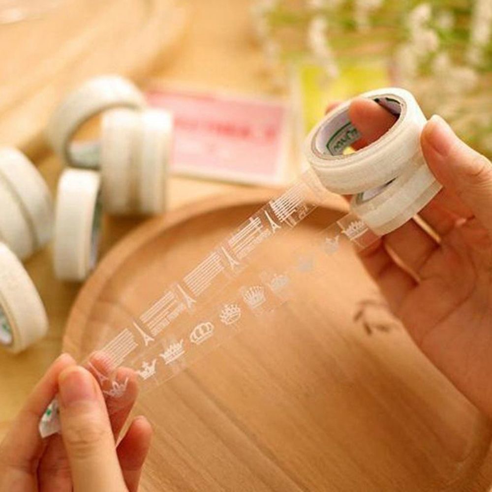 Cuộn Băng Keo Trong Suốt Dùng Trang Trí Văn Phòng