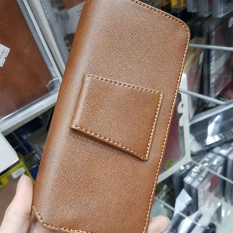 Bao da điện thoại đeo thắt lưng (đeo, xỏ dây nịt, đeo hông) cho tất cả các dòng (từ 4 inch - 7 inch ) da xịn, bền, đẹp